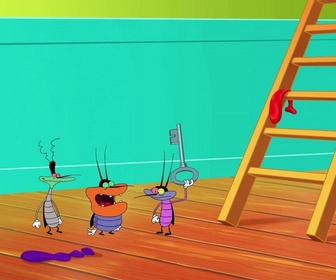 Oggy et les cafards - S04 E07 - La maison dirigeable