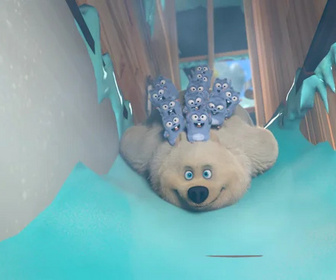 Grizzy et les lemmings - De la glace et des ours