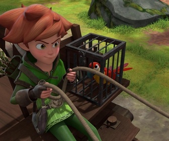 Robin des Bois : Malice à Sherwood - Robin des bois - La course au perroquet