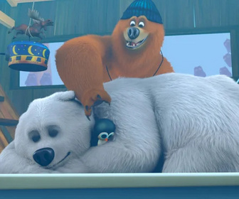 Grizzy et les lemmings - Famille d'ours