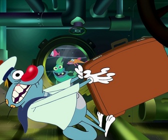 Oggy et les cafards - S03 E38 - Péril au périscope