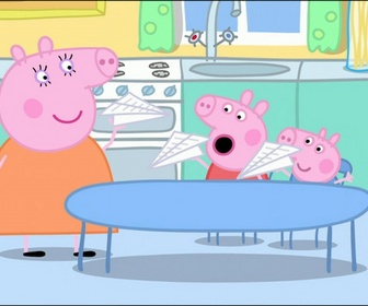 Peppa Pig - S3 E50 - Les avions de papier