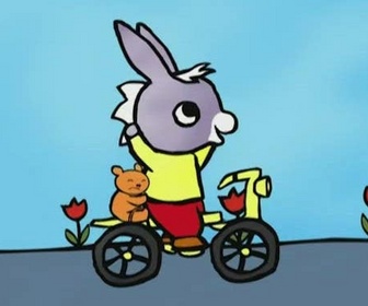 Trotro fait du vélo