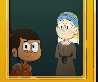Oscar & Malika, toujours en retard - La jeune fille sans la perle