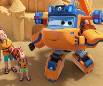 Super Wings - Le concours de châteaux de sable