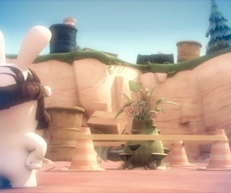 Les Lapins Crétins - Invasion, la série TV - Mad lapin et l'île aux bretzels - partie 1