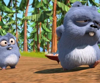 Grizzy et les lemmings - Nounou d'ours